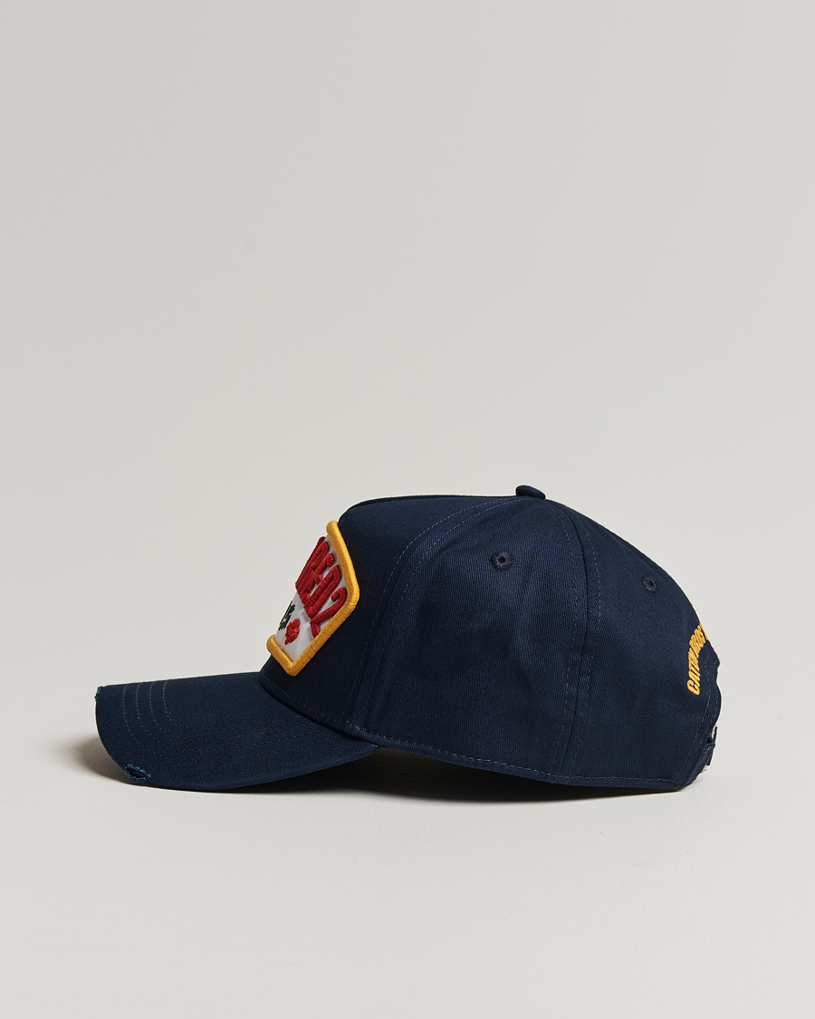 Heren | Dsquared2 Logo Baseball Cap Navy | Dsquared2 | Logo Baseball Cap Navy