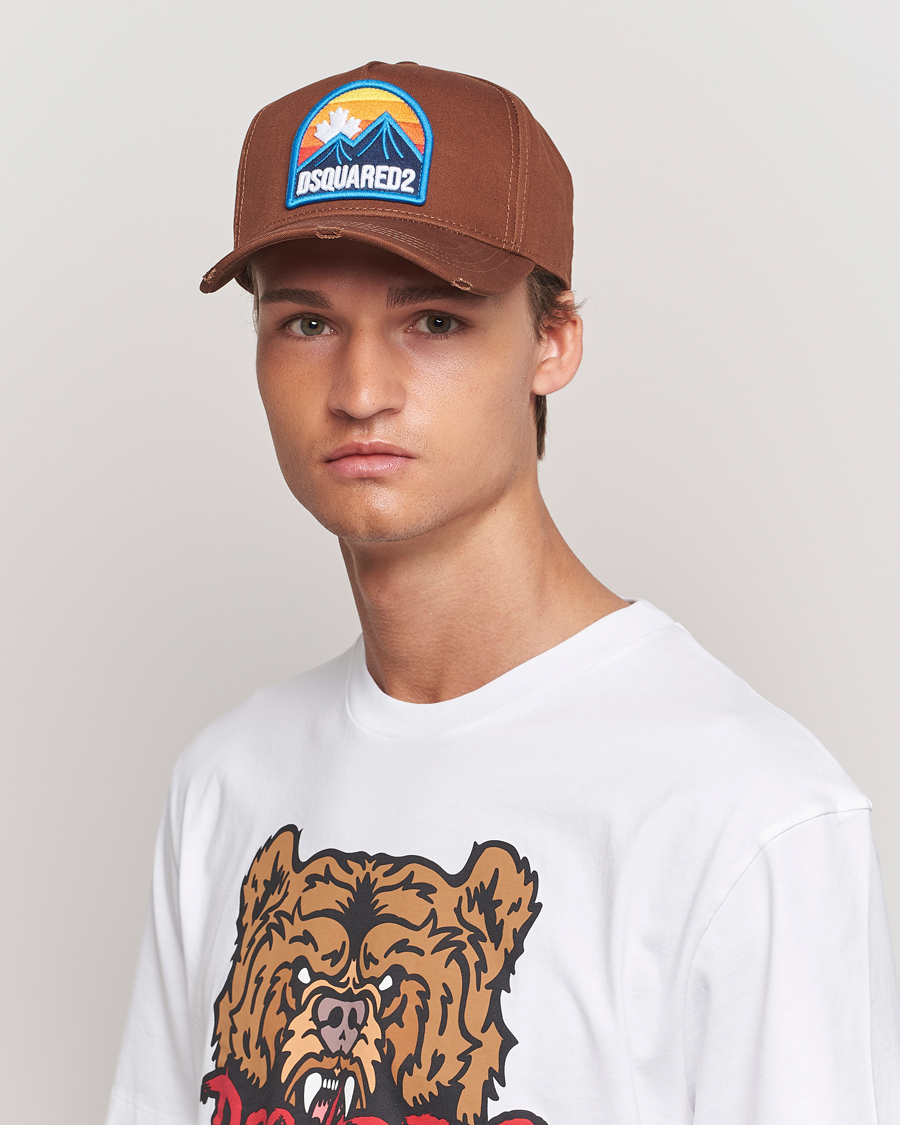 Heren |  | Dsquared2 | Canadian Patch Baseball Cap Hazel