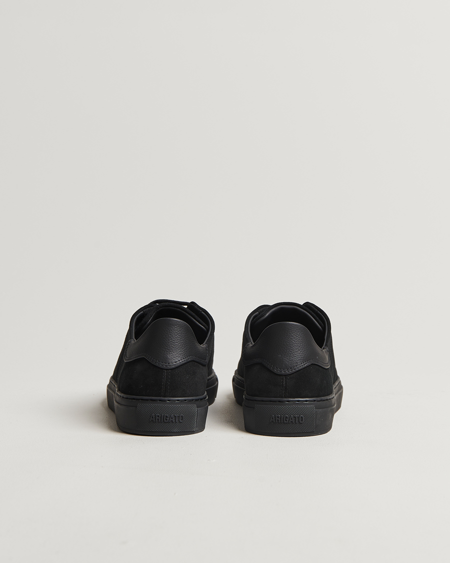 Heren | Axel Arigato Clean 90 Suede Cap Sneaker Black | Axel Arigato | Clean 90 Suede Cap Sneaker Black