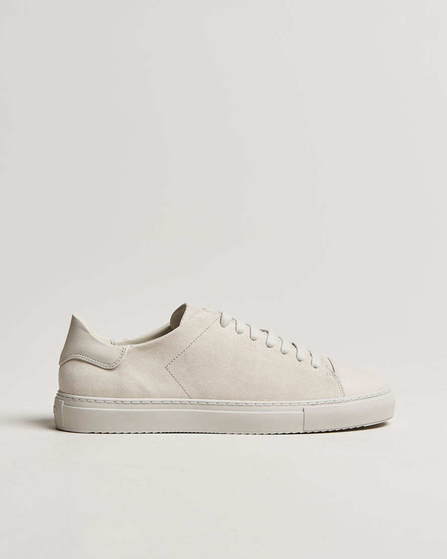 Heren | Axel Arigato Clean 90 Suede Cap Sneaker Beige | Axel Arigato | Clean 90 Suede Cap Sneaker Beige