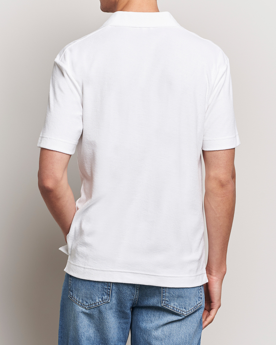 Heren | Polo's | Sunspel | Terry Polo White