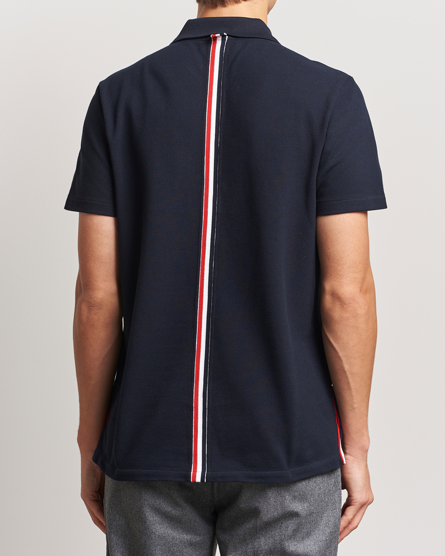 Heren | Polo's | Thom Browne | Relaxed Fit Short Sleeve Polo Navy