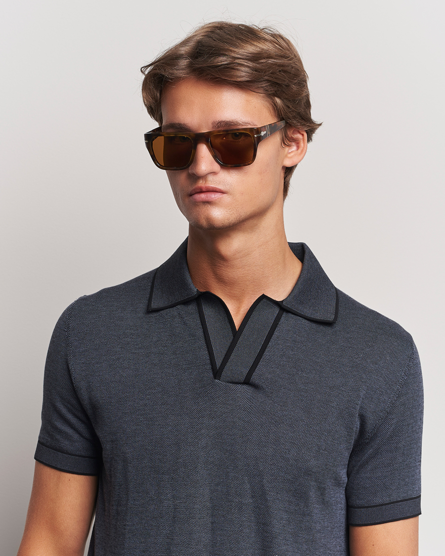 Heren | Zonnebrillen | Persol | 0PO3348S Sunglasses Brown Havana