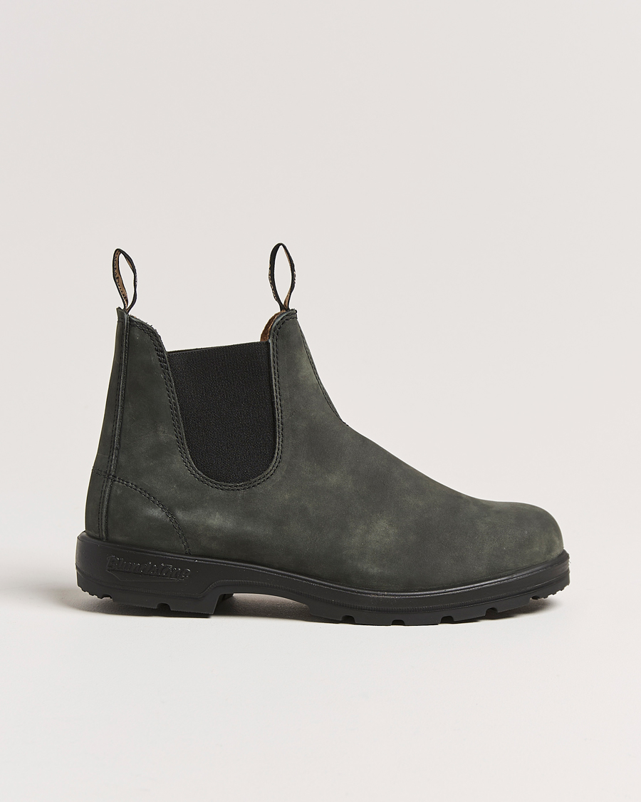 Heren | Laarzen | Blundstone | 587 Original Leather Chelsea Boot Rustic Black