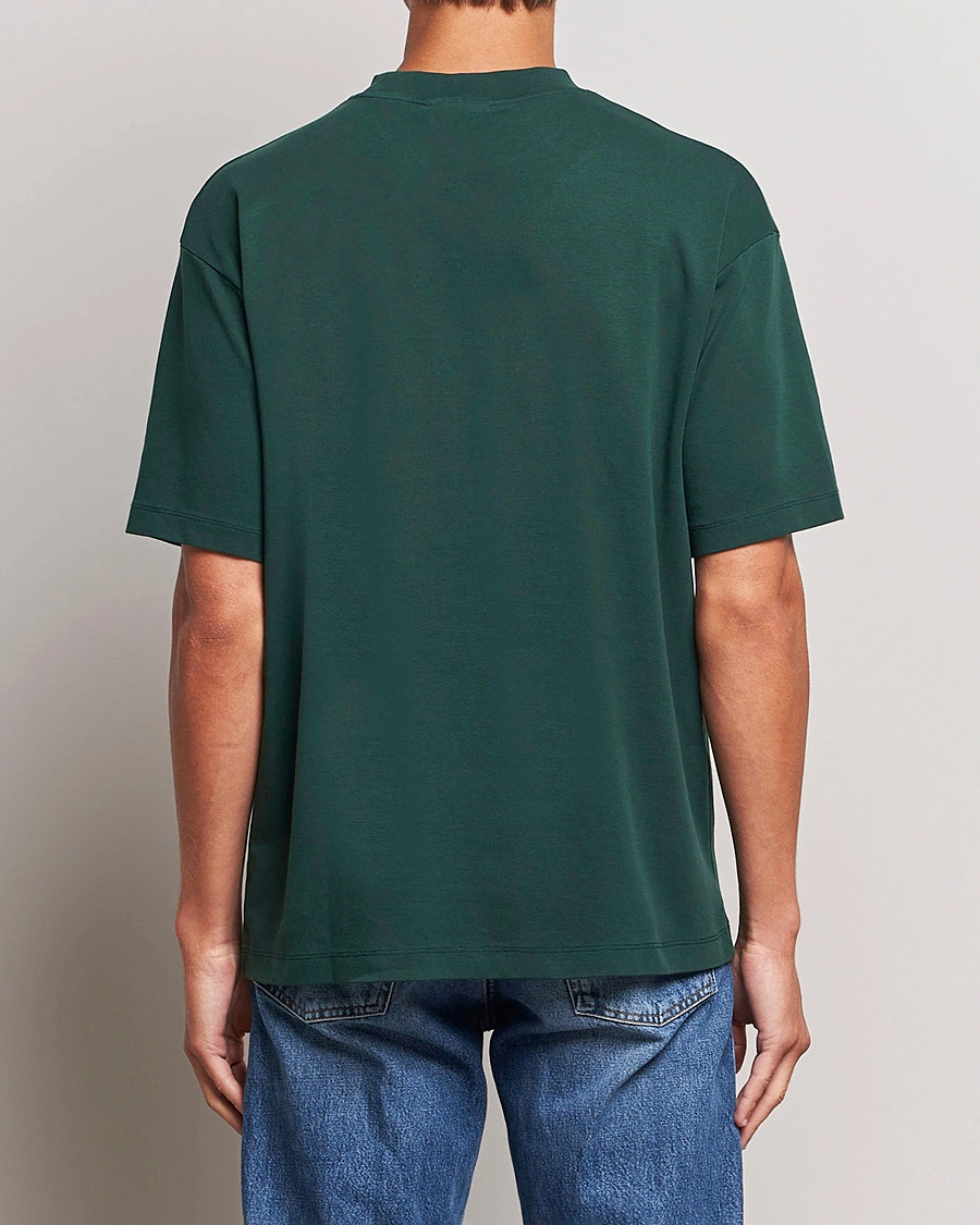 Heren | T-shirts | Drôle de Monsieur | Classic Slogan T-Shirt Dark Green