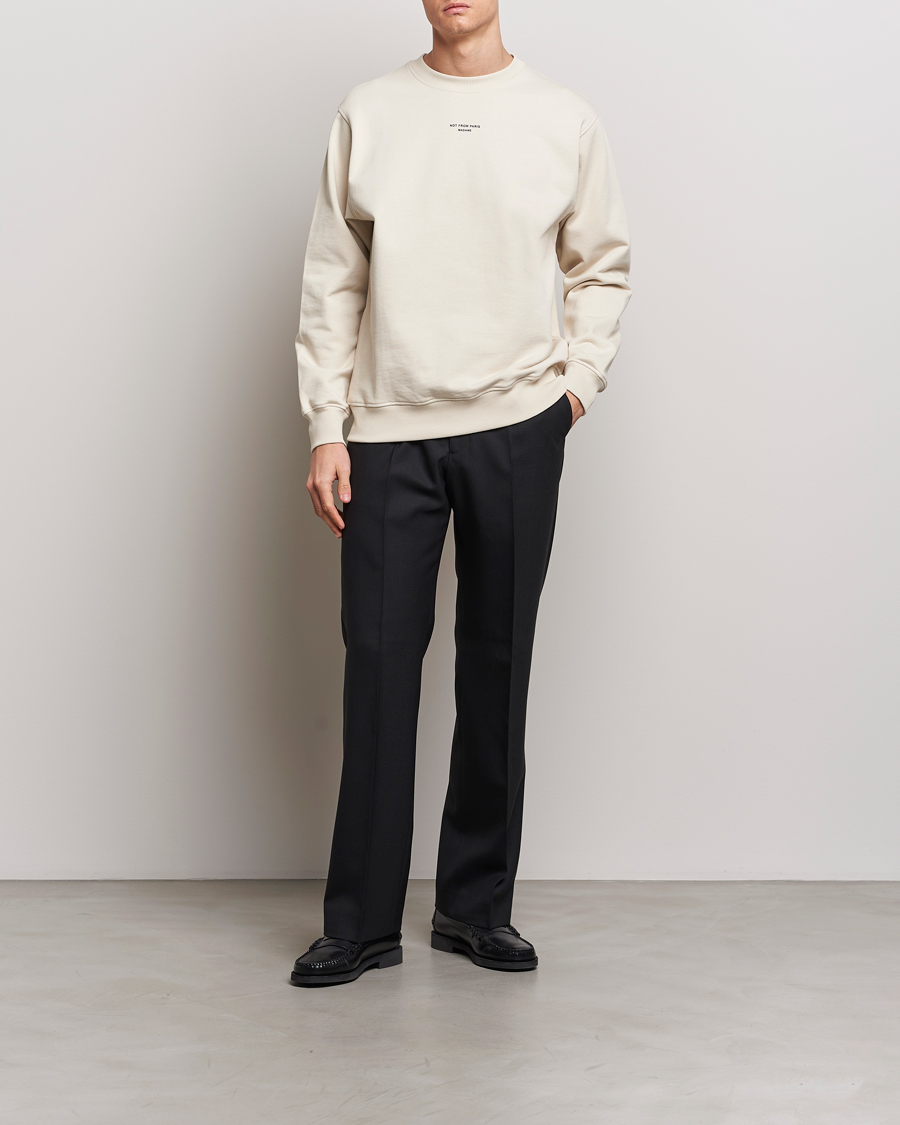 Heren | Truien | Drôle de Monsieur | Classic Slogan Sweatshirt Mastic