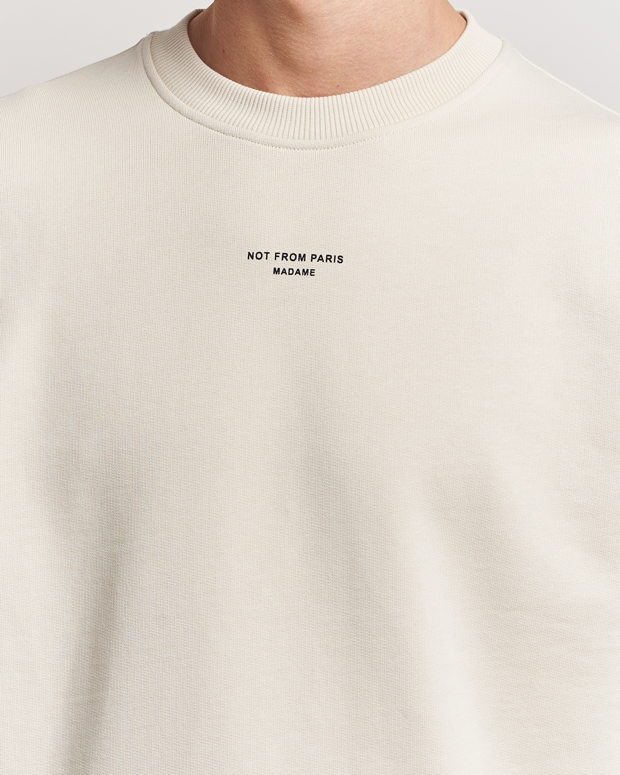Heren | Truien | Drôle de Monsieur | Classic Slogan Sweatshirt Mastic