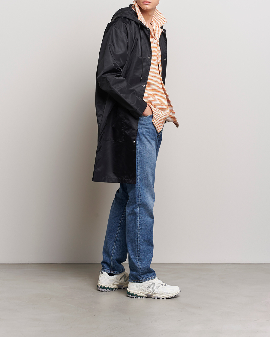 Heren | Jassen | Drôle de Monsieur | La Parka Slogan Coat Black