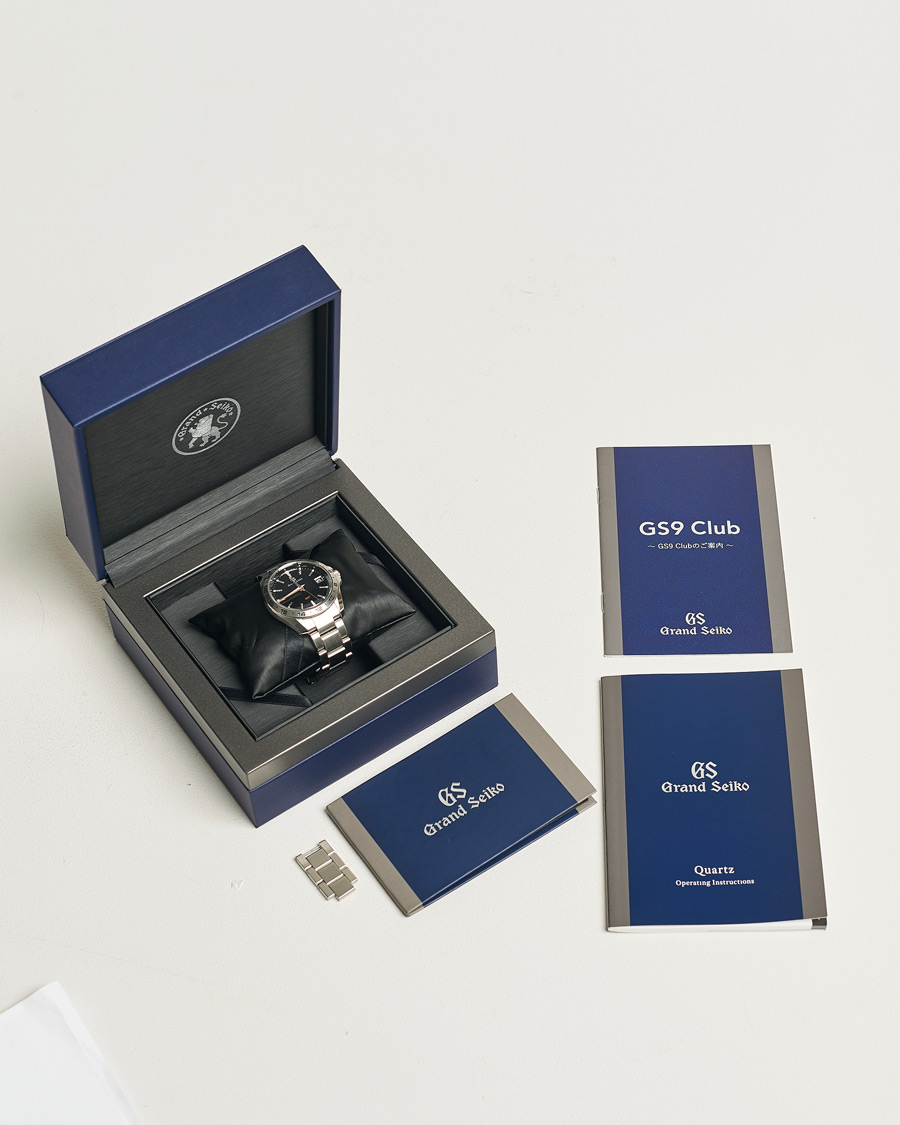 Heren | Seiko Pre-Owned Grand Seiko GMT Silver | Seiko Pre-Owned | Grand Seiko GMT Silver