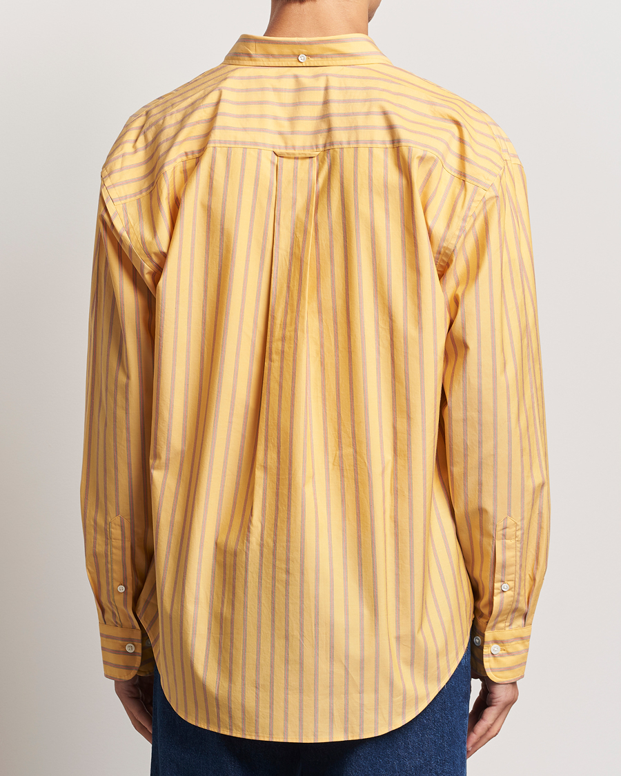 Heren | Overhemden | GANT | Rel Herigate Poplin Stripe Shirt Faded Sunset