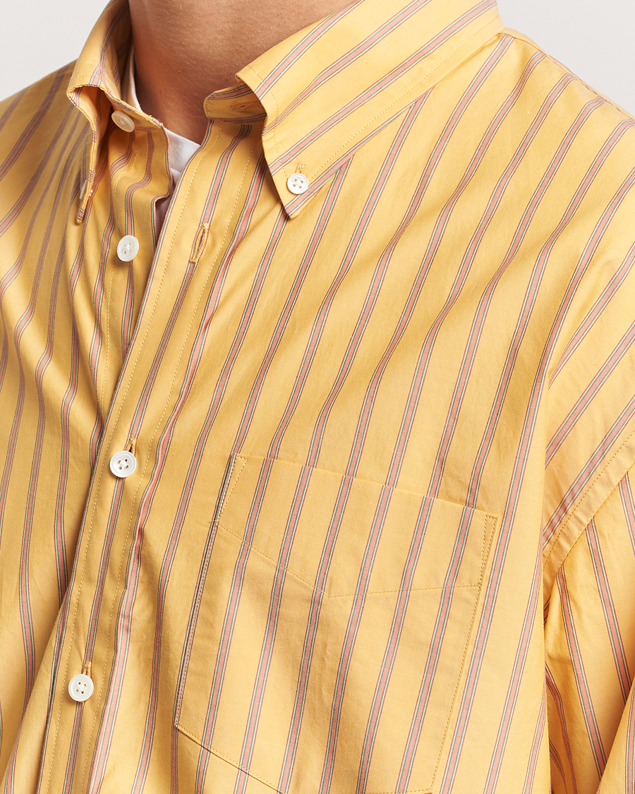 Heren | Overhemden | GANT | Rel Herigate Poplin Stripe Shirt Faded Sunset