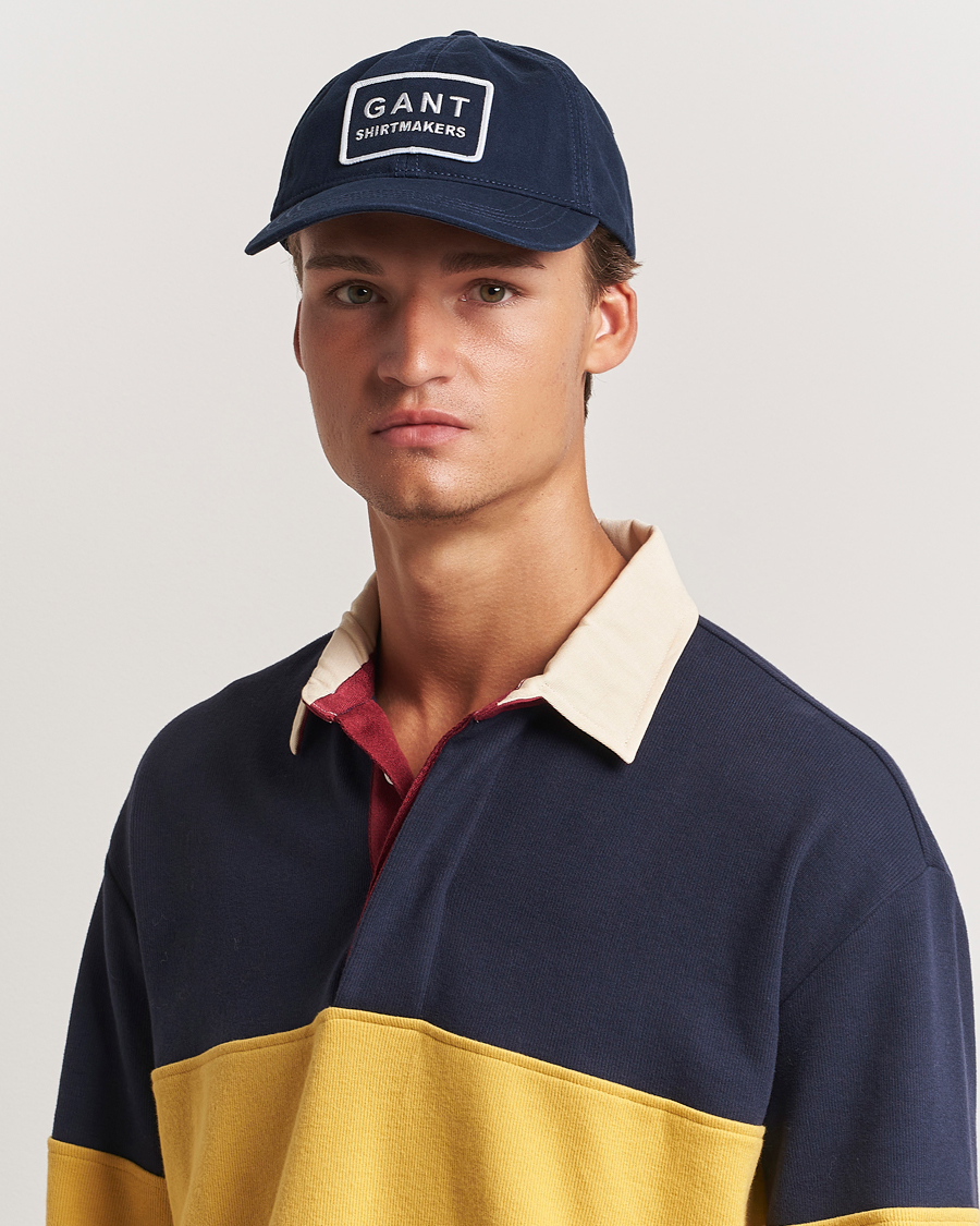 Heren | GANT Shirtmaker Cap Marine | GANT | Shirtmaker Cap Marine