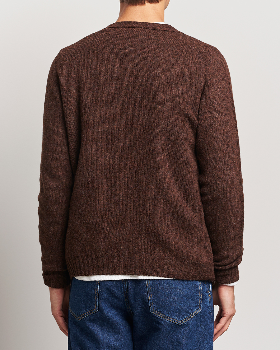 Heren | Truien | Harley Of Scotland | Supersoft Lambswool Cardigan Coffee