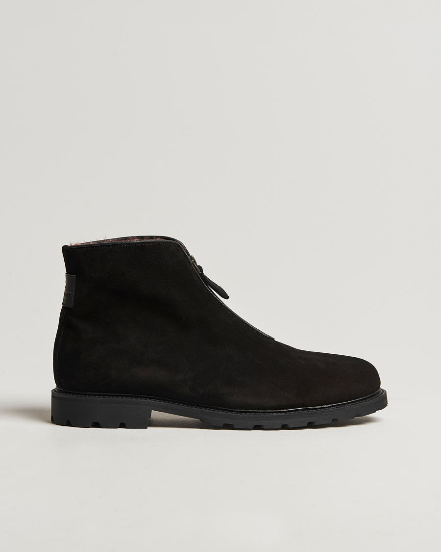 Heren | Ludwig Reiter Après Ski Black Suede | Ludwig Reiter | Après Ski Black Suede