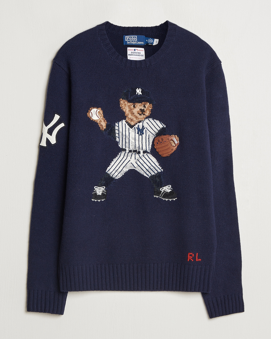 Heren | Truien | Polo Ralph Lauren | MLB Sweater Bear Navy Combo