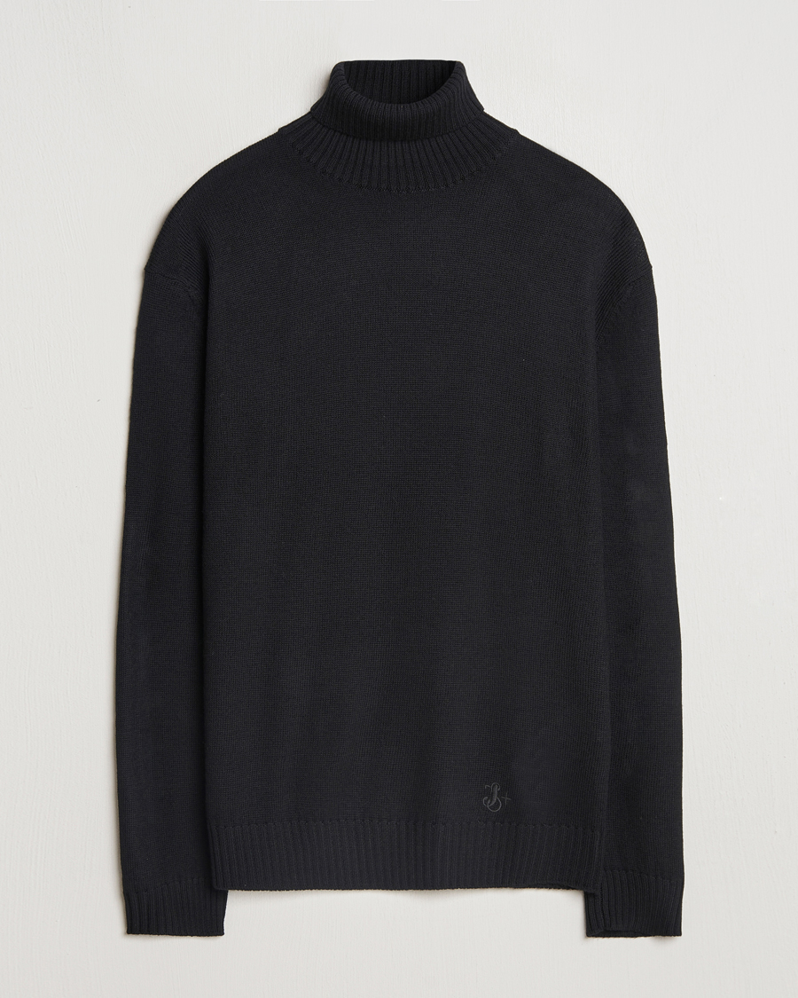 Heren | Truien | Jil Sander | Virgil Wool Roll Neck Sweater Black