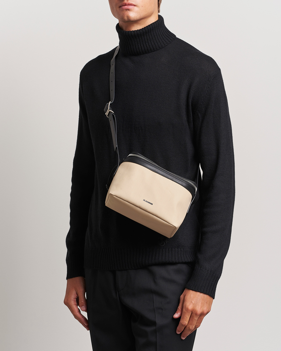 Heren | Truien | Jil Sander | Virgil Wool Roll Neck Sweater Black