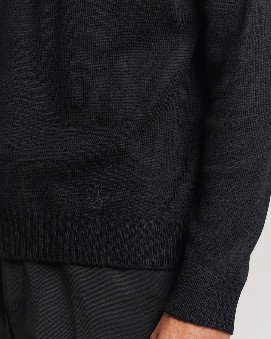 Heren | Truien | Jil Sander | Virgil Wool Roll Neck Sweater Black