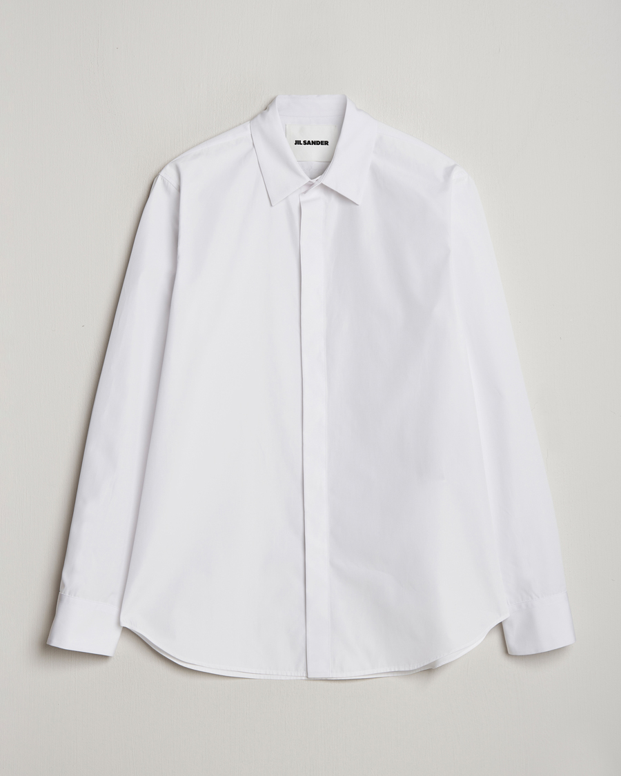 Heren | Overhemden | Jil Sander | Regular Fit Poplin Shirt White