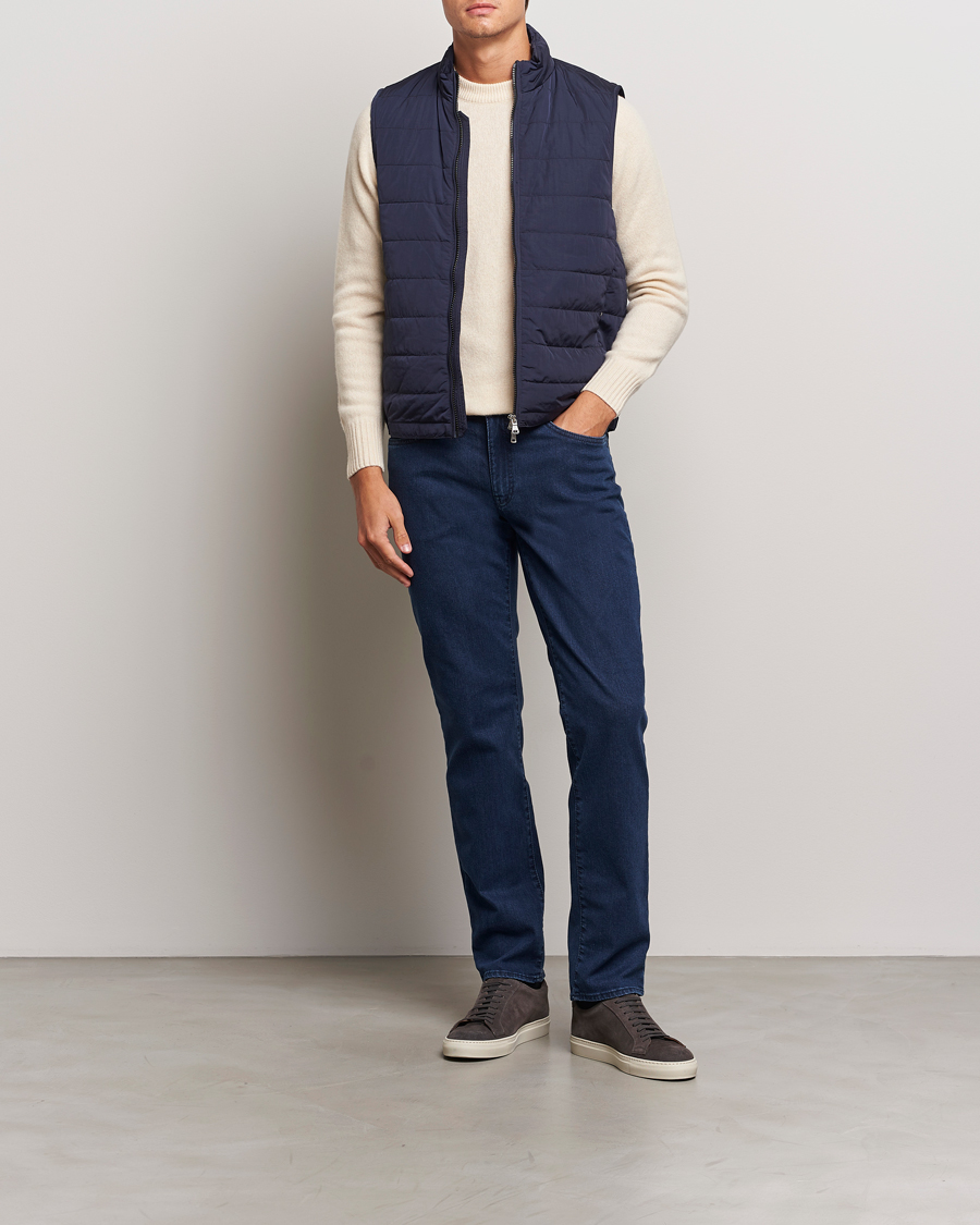 Heren | Jeans | Brax | Cadiz Premium Flex Denim Dark Blue