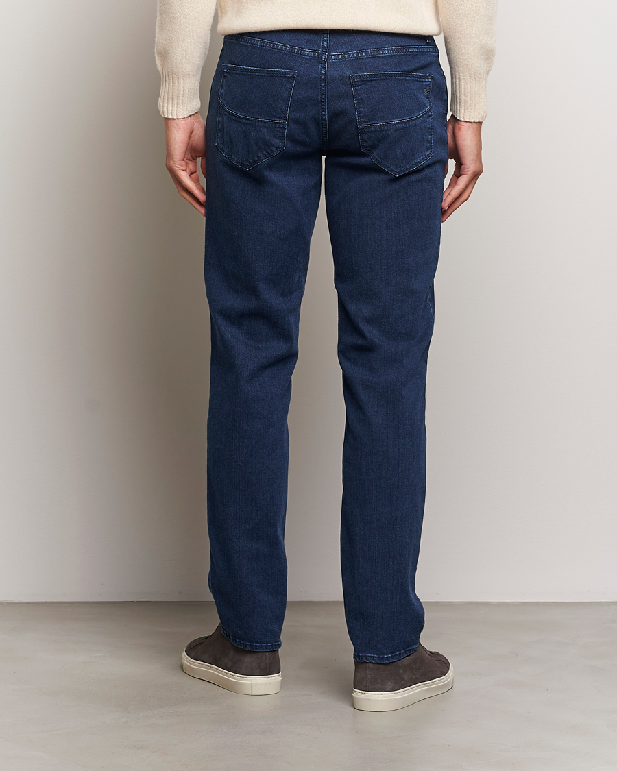 Heren | Jeans | Brax | Cadiz Premium Flex Denim Dark Blue