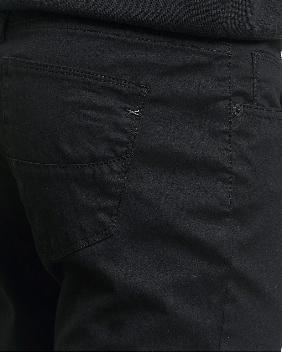 Heren | Broeken | Brax | Cadiz Cotton Satin 5-Pocket Pants Perma Black