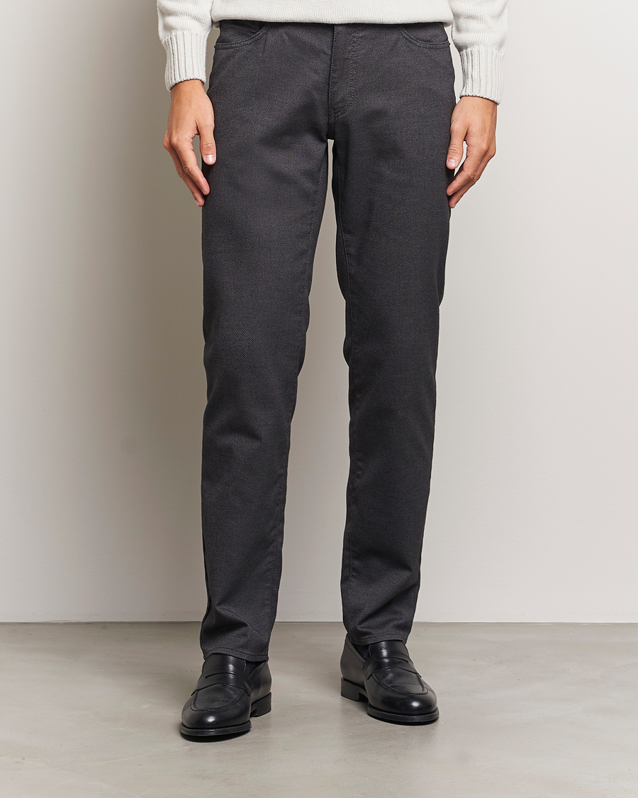 Heren | Broeken | Brax | Cadz Woo.Look 5-Pocket Pants Cement