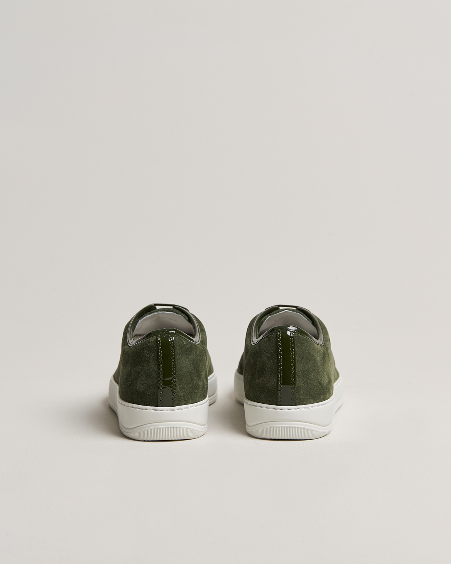Heren | Sneakers | Lanvin | Patent Cap Toe Sneaker Olive