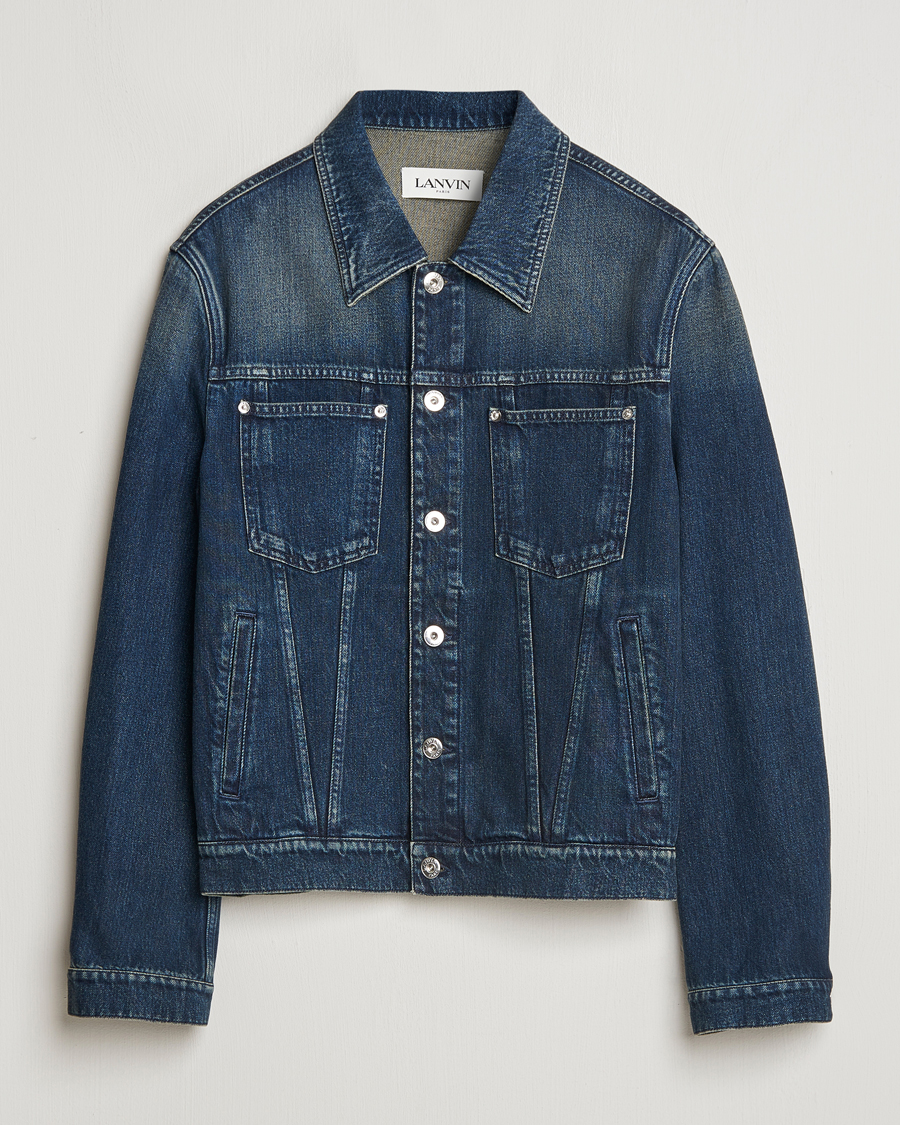 Heren | Jassen | Lanvin | Classic Denim Jacket Medium Blue
