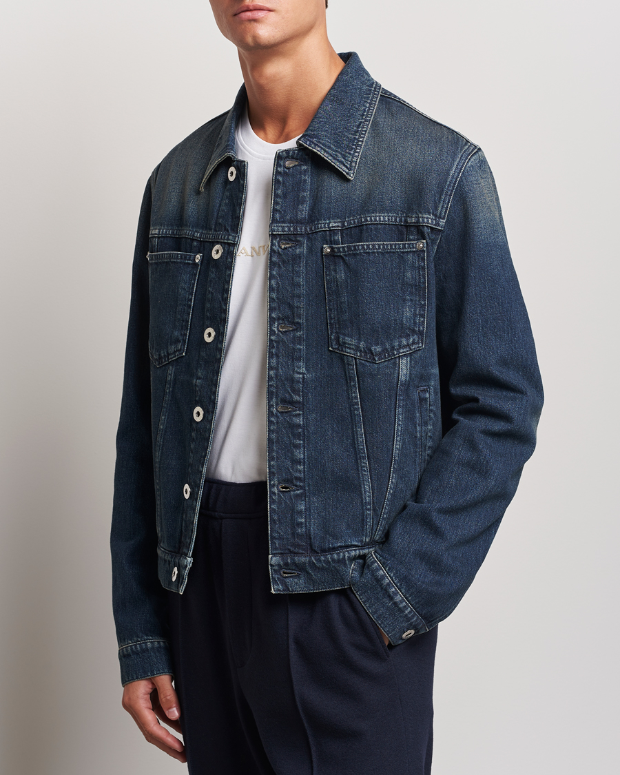 Heren | Jassen | Lanvin | Classic Denim Jacket Medium Blue