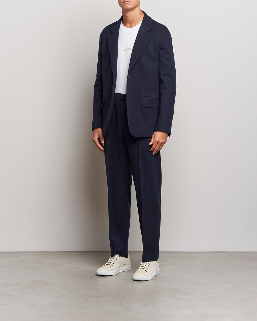 Heren | Blazers | Lanvin | Unconstructed Wool Blazer Navy