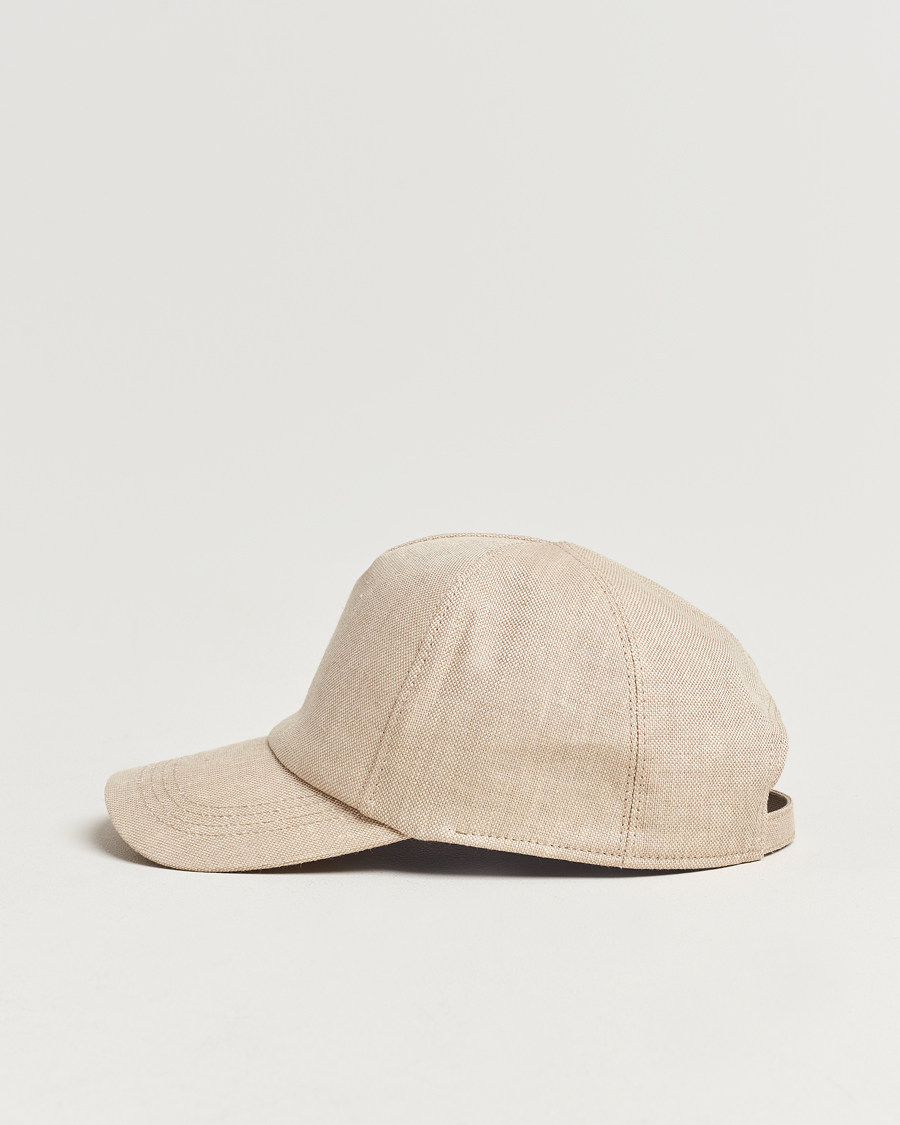 Men | What's new | Wigéns | Baseball Linen Cap Sand