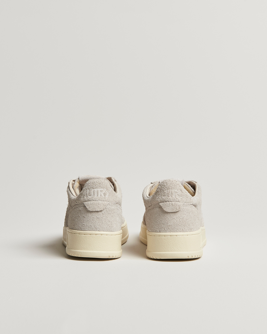 Heren | Autry Medalist Low Suede Sneaker White | Autry | Medalist Low Suede Sneaker White