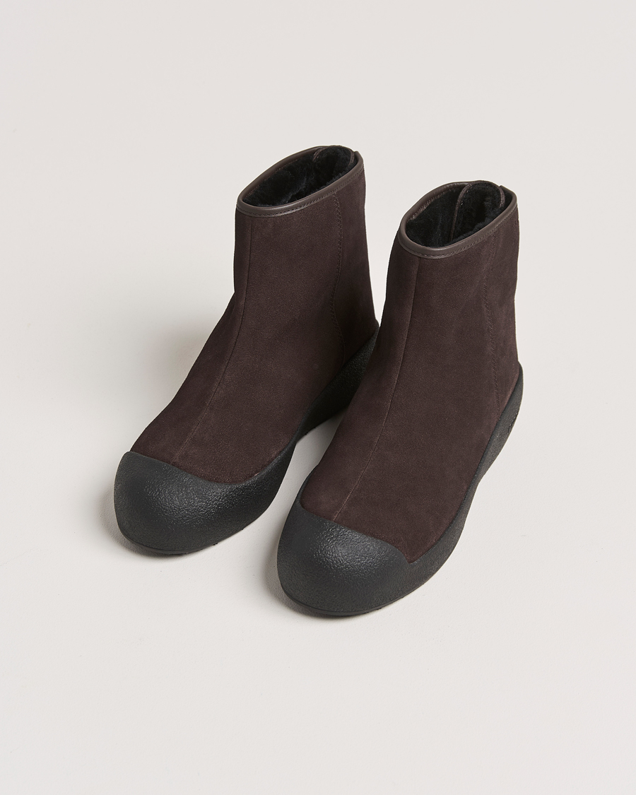 Heren | Bally Guard III M Soft Curling Boot Brown | Bally | Guard III M Soft Curling Boot Brown
