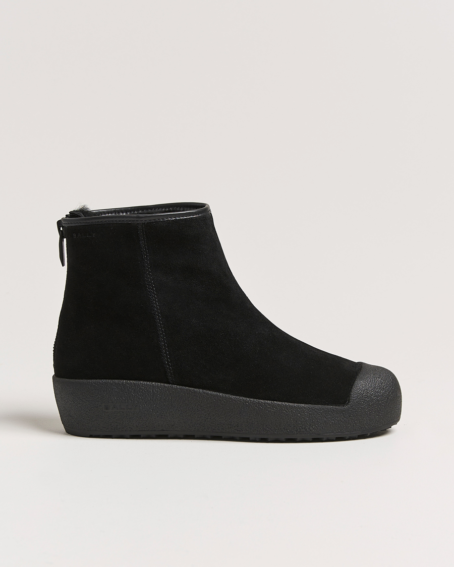 Heren | Bally Guard III M Soft Curling Boot Black | Bally | Guard III M Soft Curling Boot Black