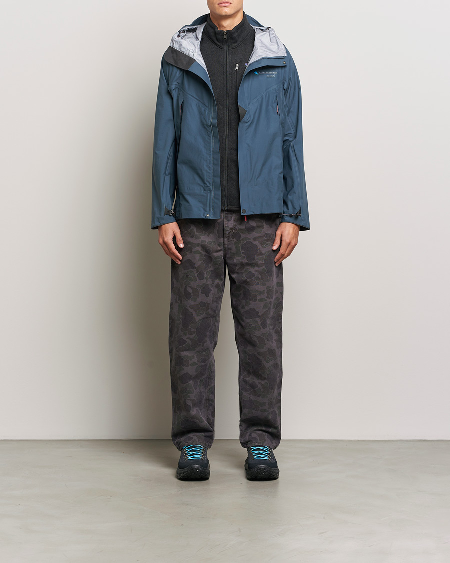 Heren | Jassen | Klättermusen | Asynja Lightweight Waterproof Jacket Midnight Blue