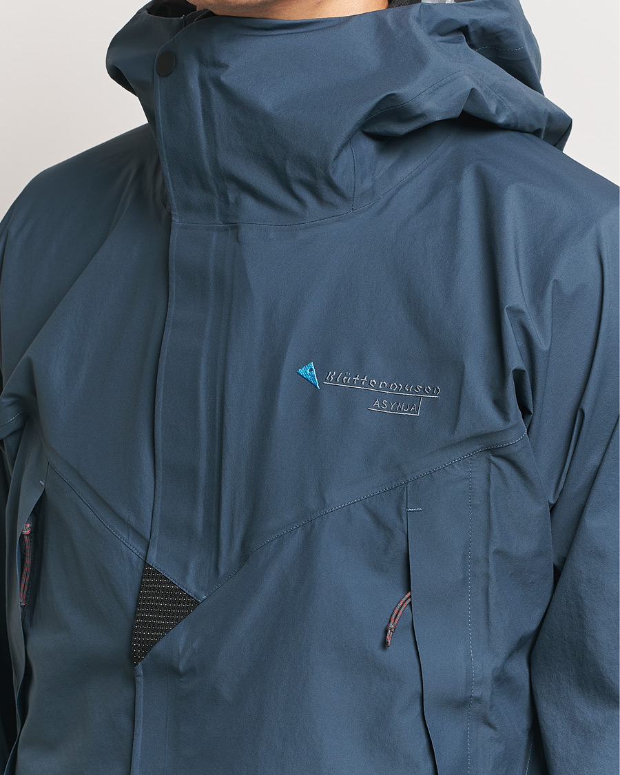 Heren | Jassen | Klättermusen | Asynja Lightweight Waterproof Jacket Midnight Blue