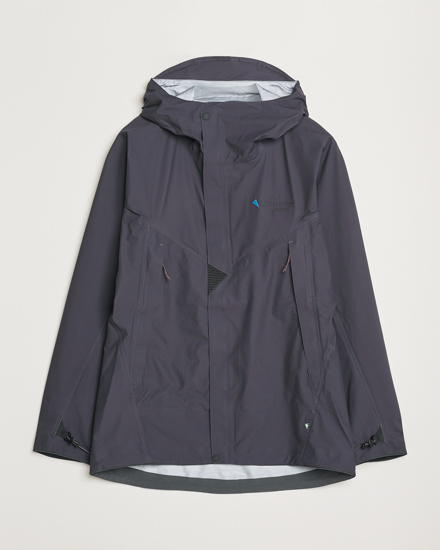 Heren | Jassen | Klättermusen | Asynja Lightweight Waterproof Jacket Raven