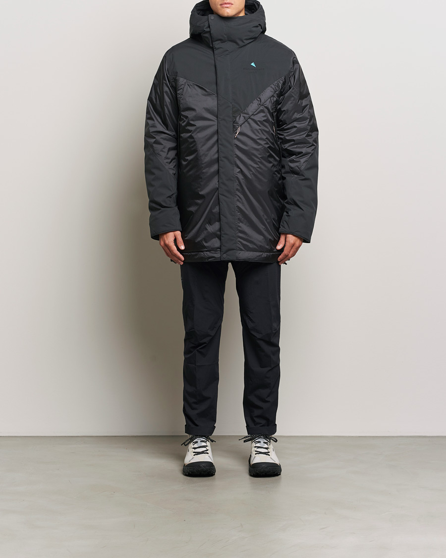 Heren | Jassen | Klättermusen | Aud Waterproof Down Jacket Pitch Black