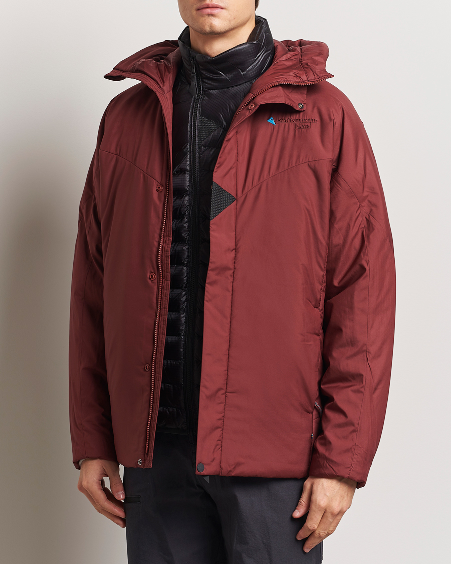 Heren | Jassen | Klättermusen | Lödyn Insulated Jacket Madder Red