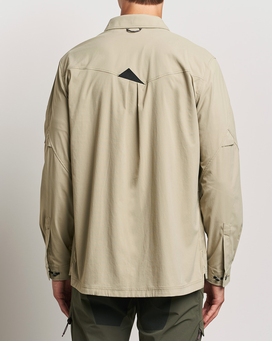 Heren | Overhemden | Klättermusen | Garm Technical Outdoor Shirt Silver Green