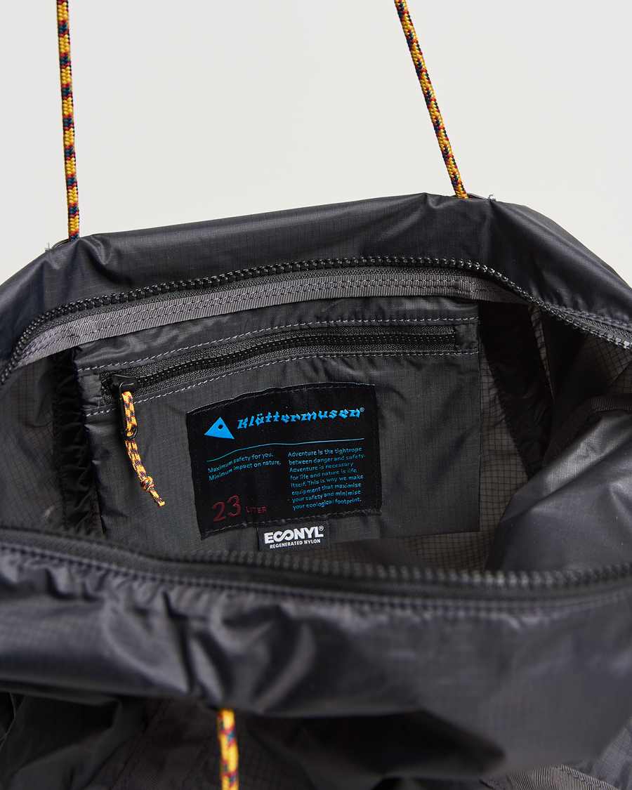 Heren | Tassen | Klättermusen | KlättermusenGebo 23L Lightweight TotebagRaven