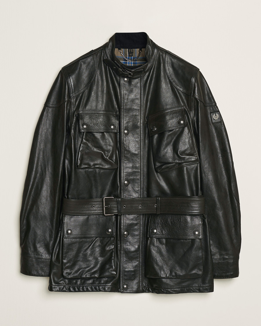 Heren | Jassen | Belstaff | Trailmaster Panther Leather Jacket Black