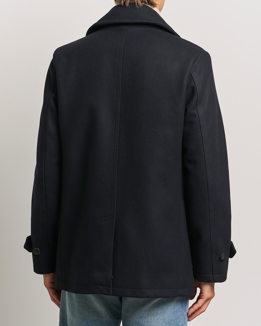 Heren | Jassen | Belstaff | Milford Wool Peacoat Ink Blue