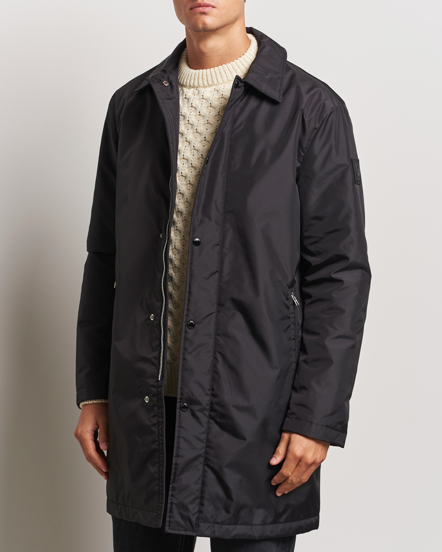 Heren | Jassen | Belstaff | Drill Padded Nylon Coat Black