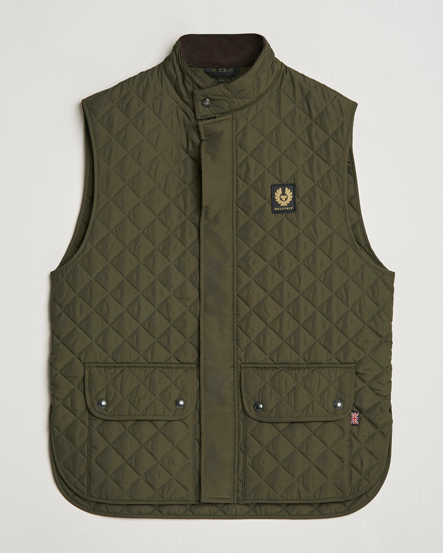 Heren | Jassen | Belstaff | Icon Gilet Faded Olive