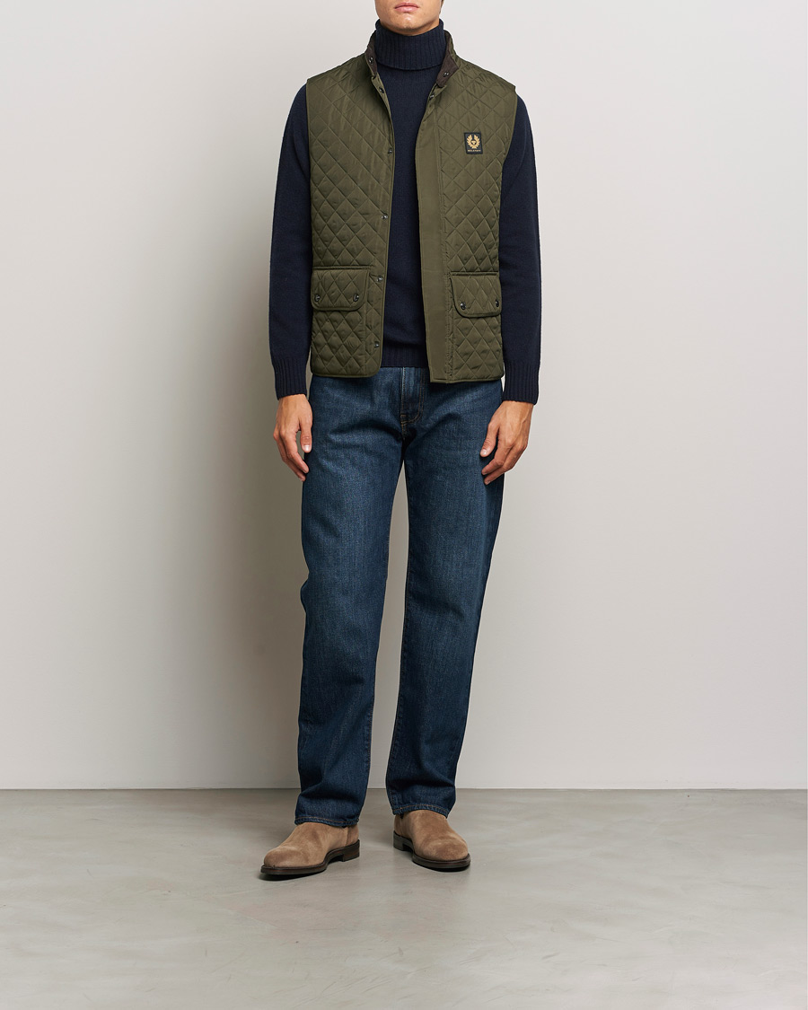 Heren | Jassen | Belstaff | Icon Gilet Faded Olive