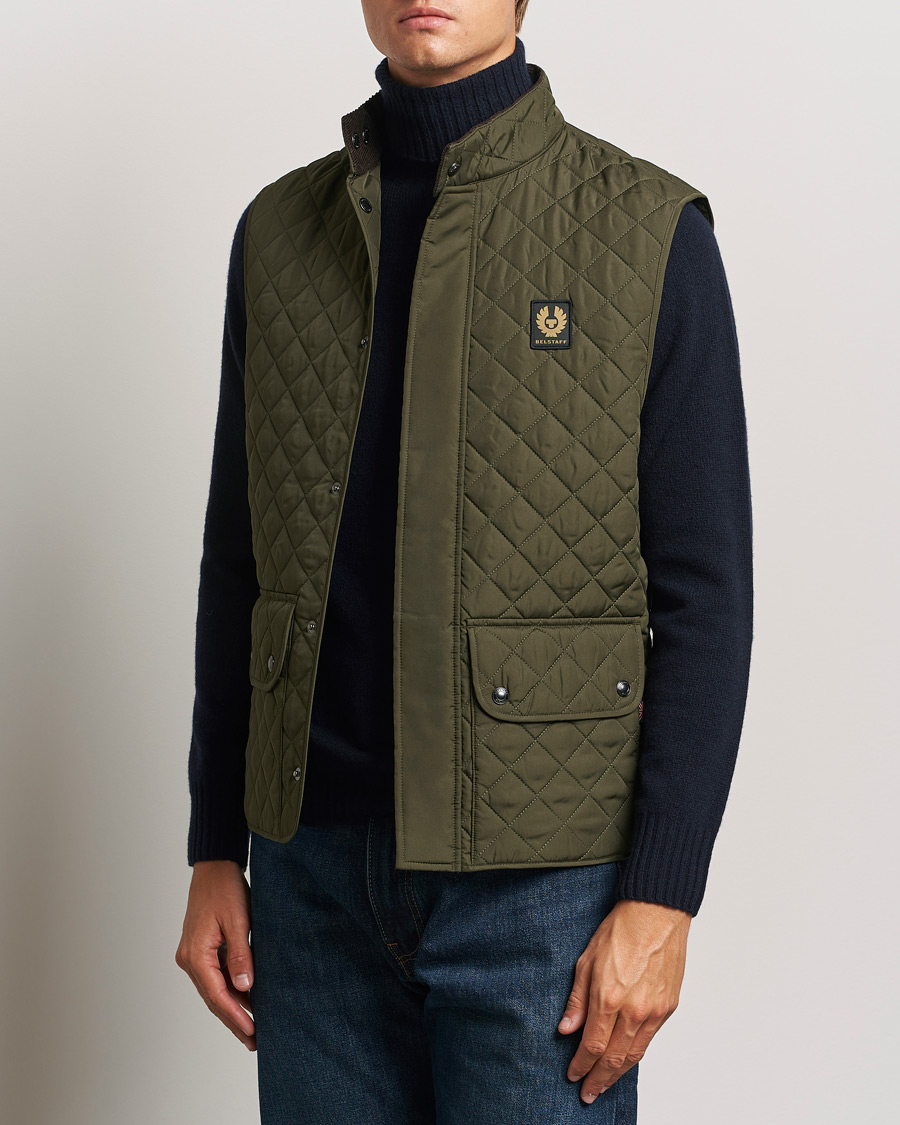Heren | Jassen | Belstaff | Icon Gilet Faded Olive