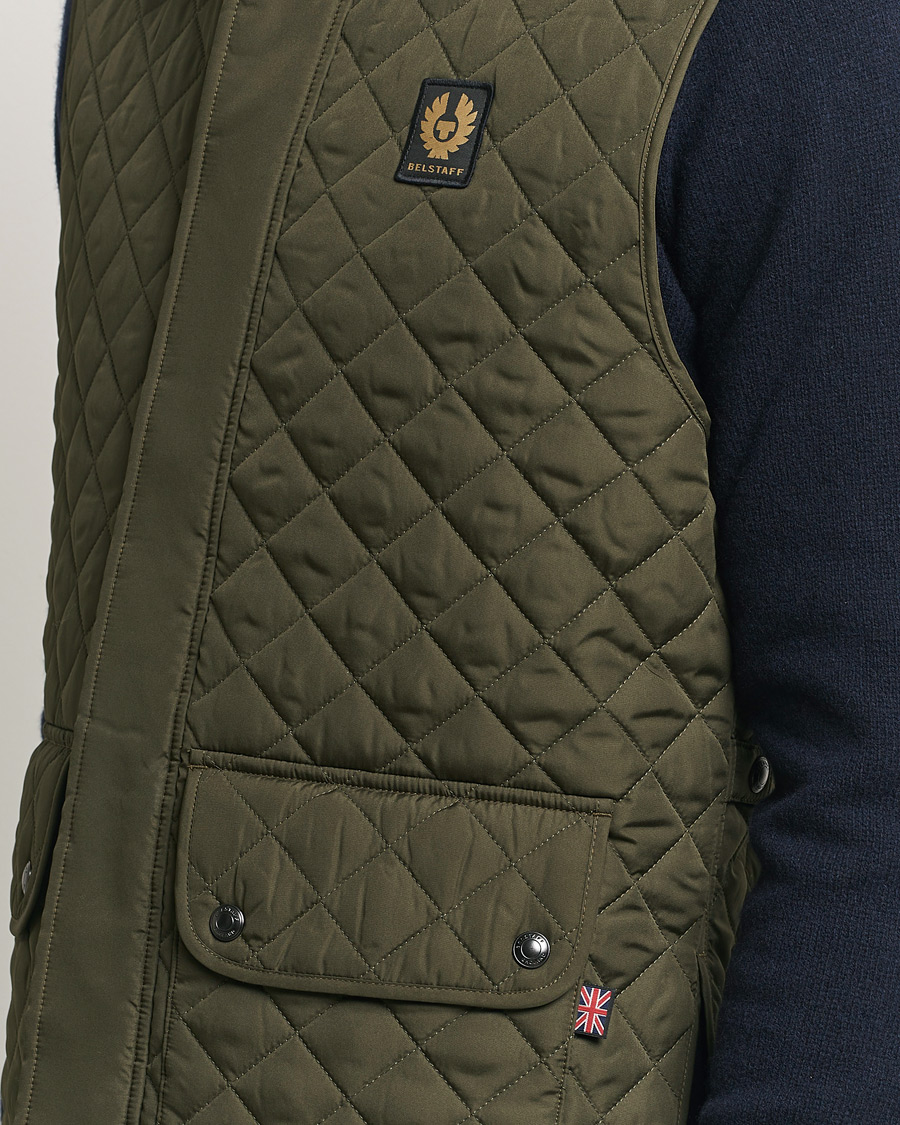 Heren | Jassen | Belstaff | Icon Gilet Faded Olive