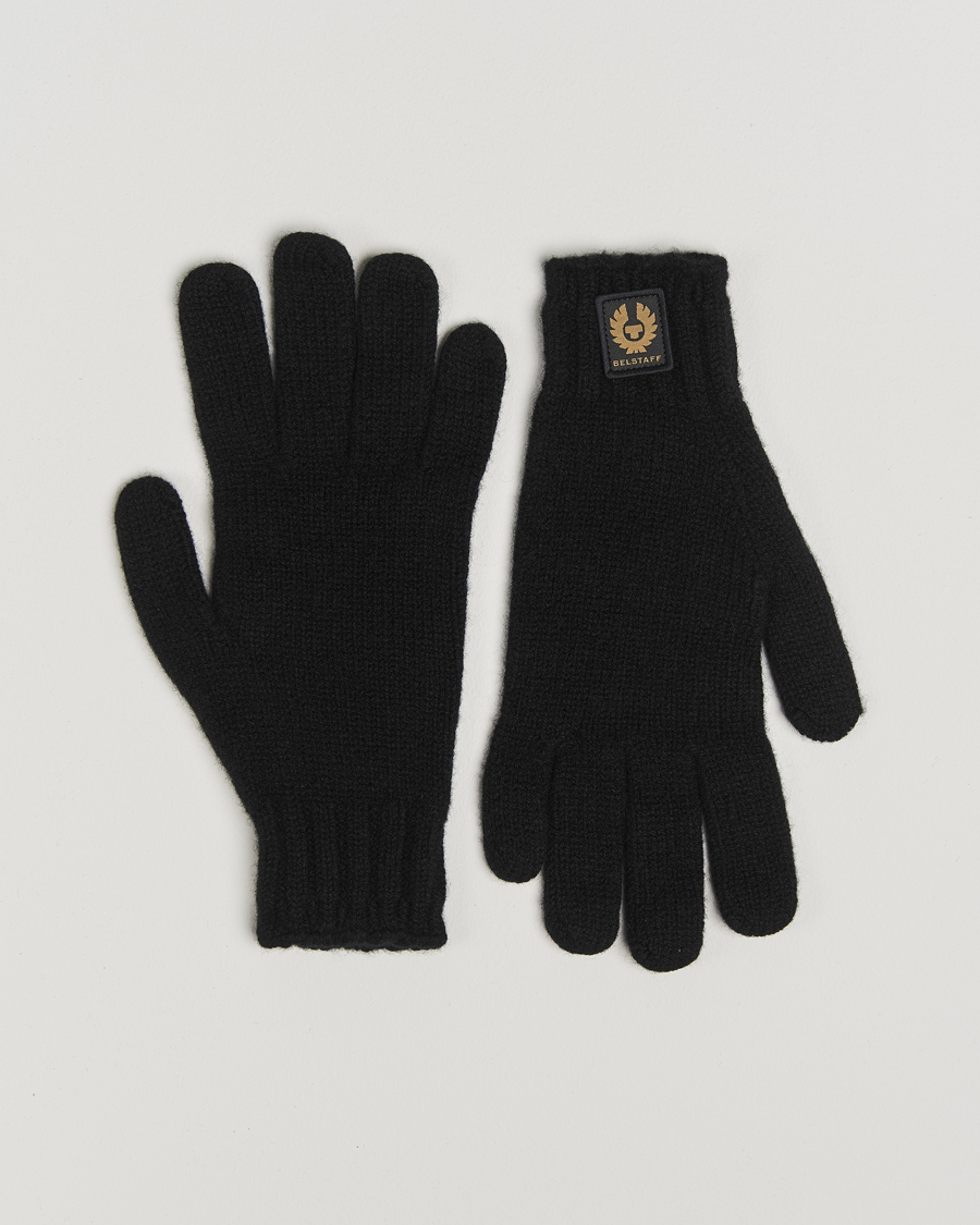 Heren | Belstaff Watch Wool Glove Black | Belstaff | Watch Wool Glove Black